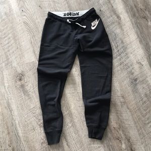 Black joggers sweatpants
